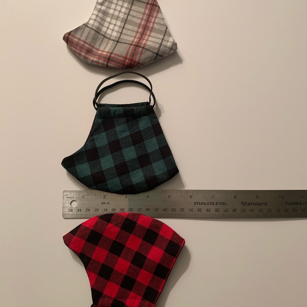 Woman's Plaid Face Mask Bundle - Picture 8 of 8